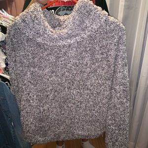 light purple sweater